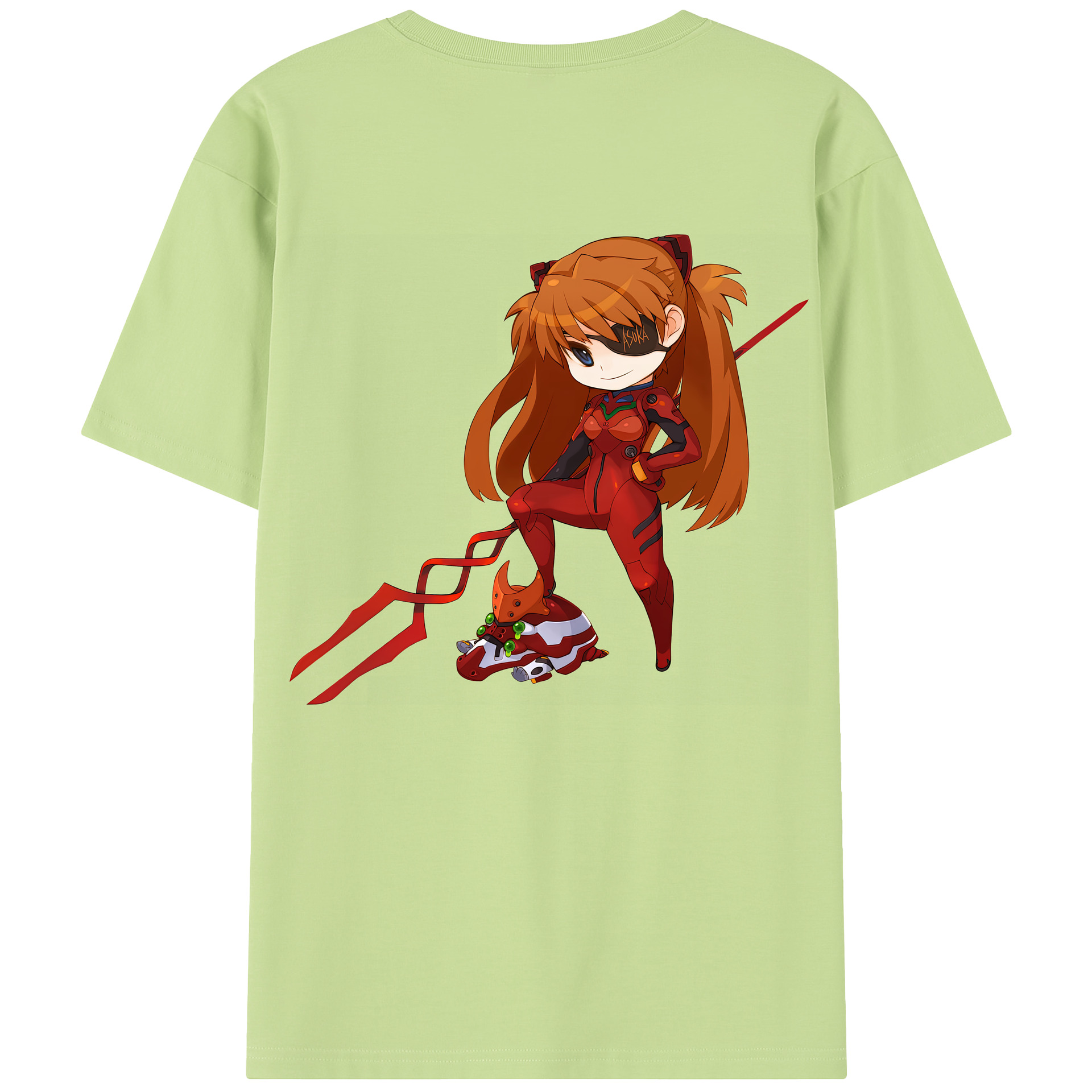 （画像用） EVA 新世紀エヴァンゲリオン 綿100％半袖Tシャツ（背面プリント）